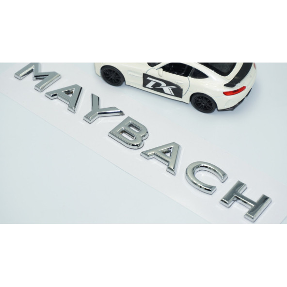 Maybach Bagaj Krom ABS Yazı Logo Arma - Resim 3