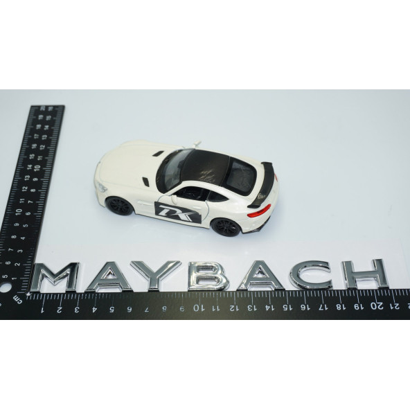Maybach Bagaj Krom ABS Yazı Logo Arma - Resim 4