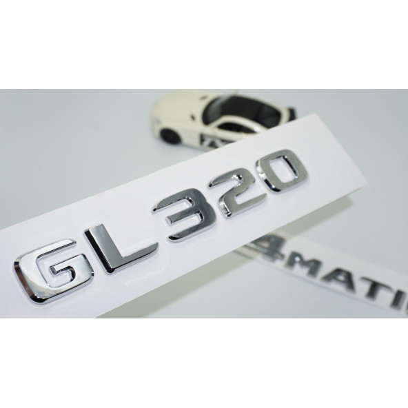 DK Tuning GL320 4Matic Bagaj Krom ABS Yazı Logo Benz İle Uyumlu ürün görseli 1