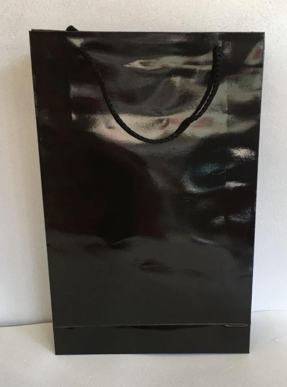 KARTON ÇANTA SİYAH 39CM X 55CM - 1 ADET ürün görseli 1