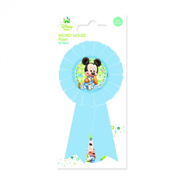 ROZET İLK YAŞIM MİCKEY MOUSE MAVİ ürün görseli 1