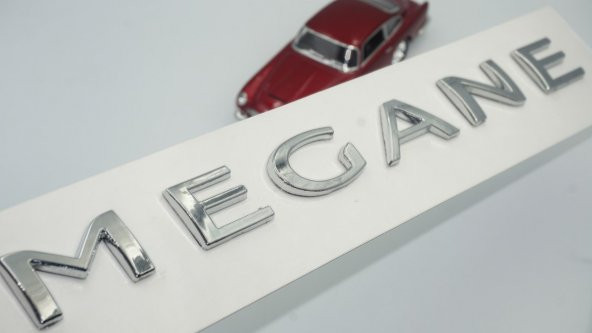 Renault Megane 3 2009-2016 Krom ABS 3M 3D Bagaj Yazı Logo ürün görseli 1