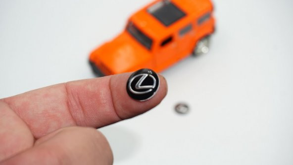 Lexus Oto Anahtar 3M Metal Alaşım Logo 2Li Set ürün görseli 1