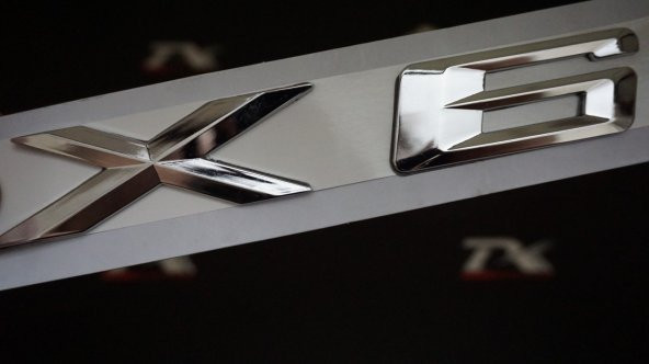 Bmw X6 Bagaj Krom Metal 3M 3D Yazı Logo ürün görseli 1