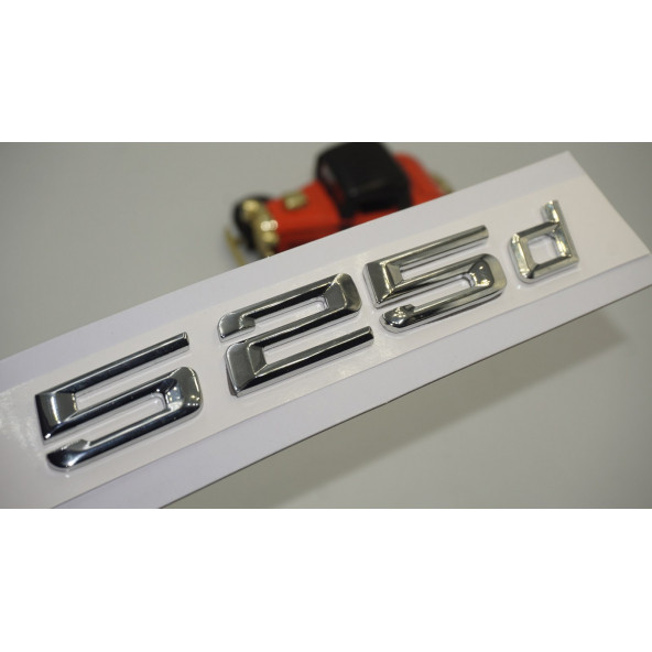Bmw 525d Krom Metal 3M 3D Bagaj Logo Yazı Orjinal Ürün ürün görseli 1