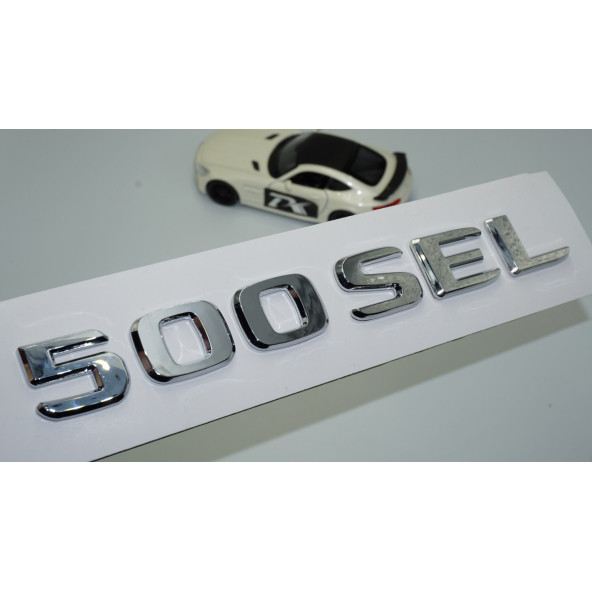 DK Tuning 500 SEL Bagaj Krom ABS 3M 3D Yazı Logo Benz İle Uyumlu ürün görseli 1