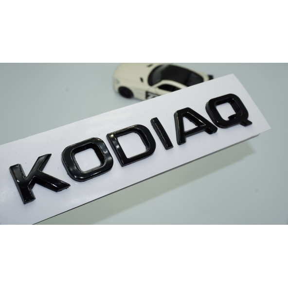 DK Tuning Skoda Kodiaq Siyah ABS 3M 3D Bagaj Yazı Logo ürün görseli 1