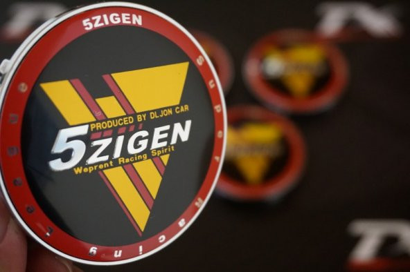 5 Zigen Racing Jant Göbek Kapağı Seti 68mm ürün görseli 1