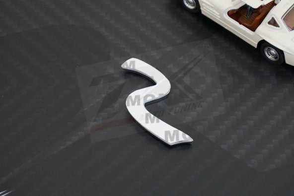 Mini Cooper S Metal 3M 3D Bagaj Logo Amblem - Resim 3