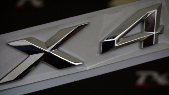Bmw X4 Bagaj Krom Metal 3M 3D Yazı Logo ürün görseli 1