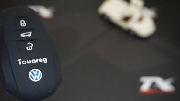 Volkswagen VW Touareg Logolu 5 Buton 1.Kalite Silikon Anahtar Kıl ürün görseli 1