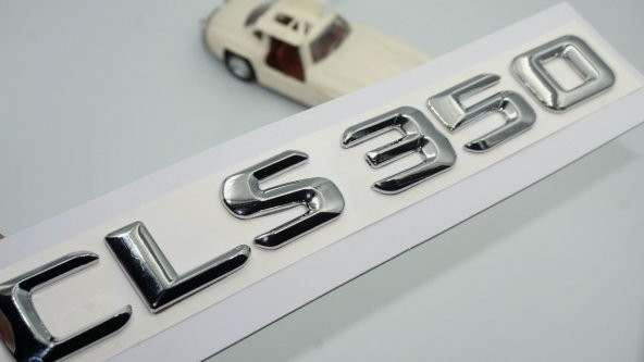 CLS 350 Bagaj Krom Metal 3M 3D Yazı Logo ürün görseli 1