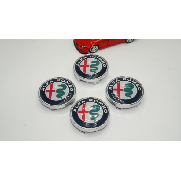 Alfa Romeo Jant Göbek Kapağı 60mm - Resim 2