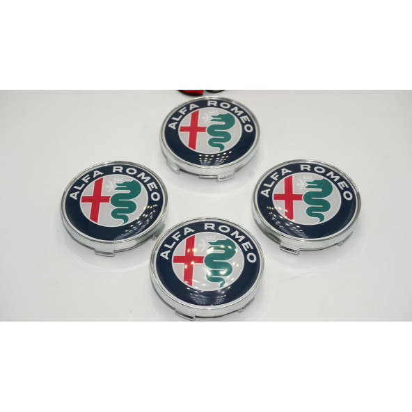 Alfa Romeo Jant Göbek Kapağı 60mm - Resim 3