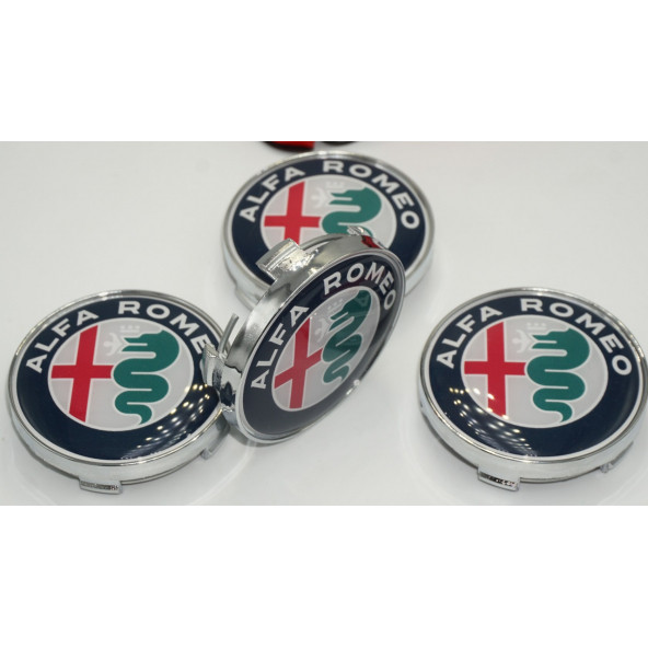 Alfa Romeo Jant Göbek Kapağı 60mm - Resim 4