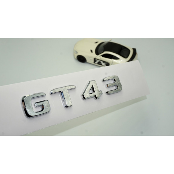 DK Benz GT 43 Bagaj Krom ABS 3M 3D Yazı Logo ürün görseli 1