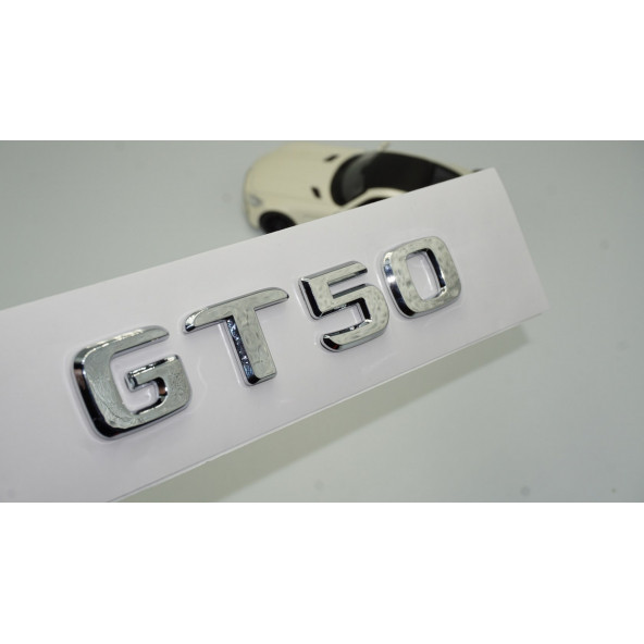 DK Benz GT 50 Bagaj Krom ABS 3M 3D Yazı Logo ürün görseli 1