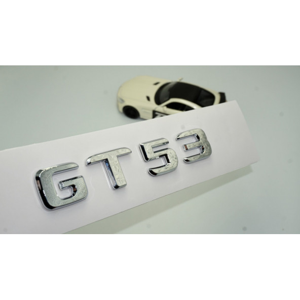 DK Benz GT 53 Bagaj Krom ABS 3M 3D Yazı Logo ürün görseli 1