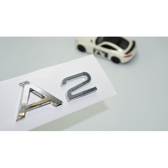 DK Tuning A2 Bagaj Krom ABS 3M Yazı Logo Audi İe Uyumlu ürün görseli 1
