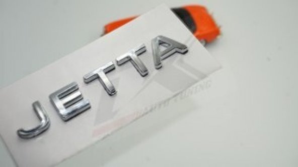 Volkswagen Jetta 05 - 11 Bagaj 3M 3D Krom ABS Logo Amblem ürün görseli 1