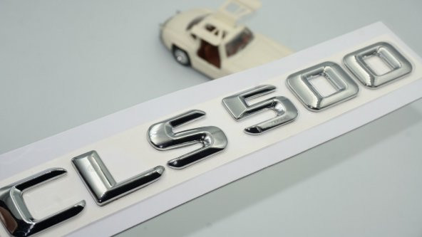 CLS 500 Bagaj Krom Metal 3M 3D Yazı Logo ürün görseli 1