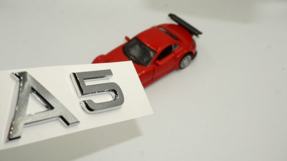 Audi A5 Bagaj Krom 3M Yazı Logo Orjinal Ürün ürün görseli 1