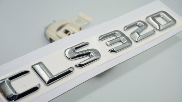 CLS 320 Bagaj Krom Metal 3M 3D Yazı Logo ürün görseli 1