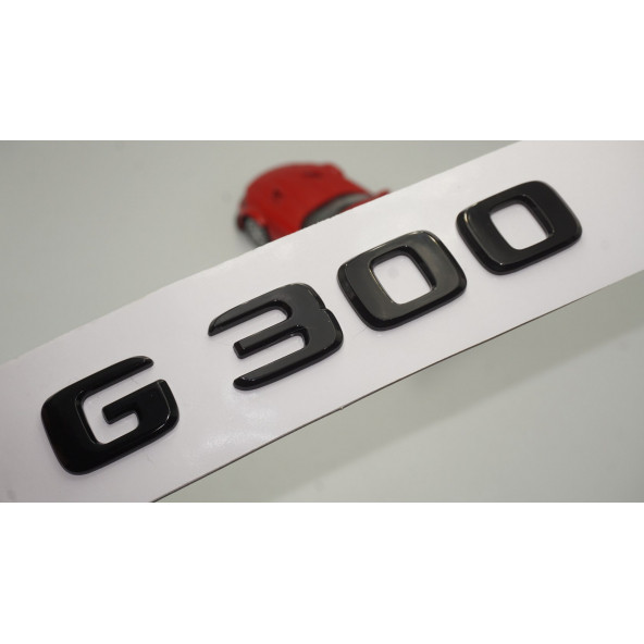 G 300 Bagaj Parlak Siyah ABS 3M 3D Yazı Logo ürün görseli 1