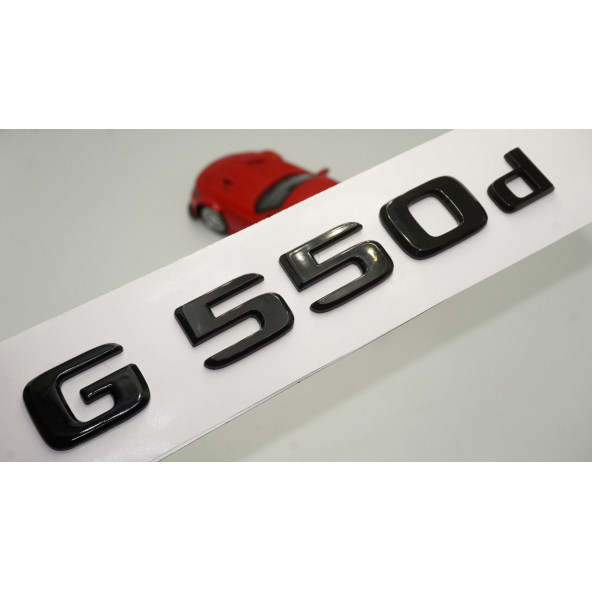 G 550d Bagaj Parlak Siyah ABS 3M 3D Yazı Logo ürün görseli 1