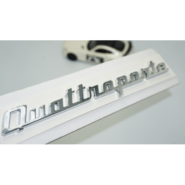 DK Tuning Quattraporte Bagaj Krom Yazı Logo Maserati İle Uyumlu ürün görseli 1