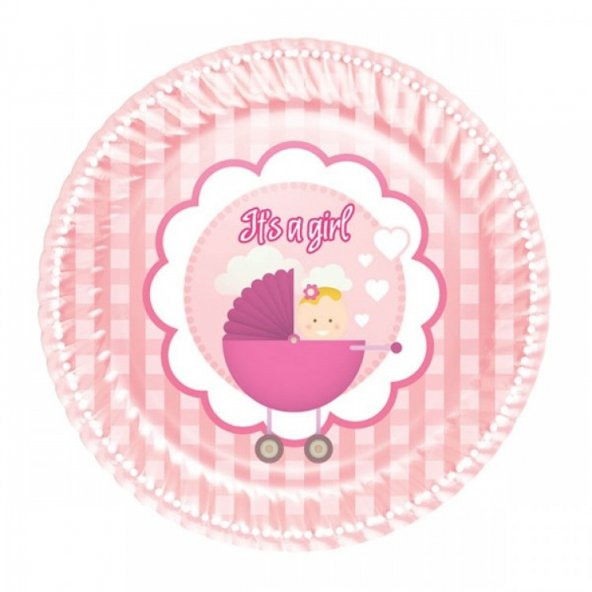 İTS A GIRL TABAK 8Lİ ürün görseli 1