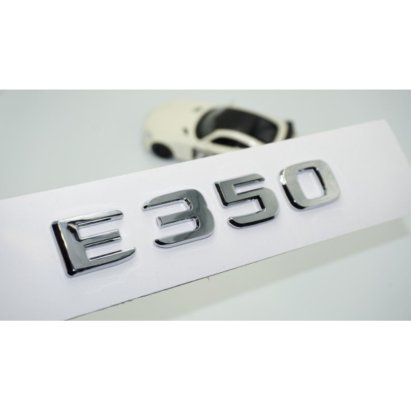 DK Tuning E350 Bagaj Krom ABS 3M 3D Yazı Logo Benz İle Uyumlu ürün görseli 1