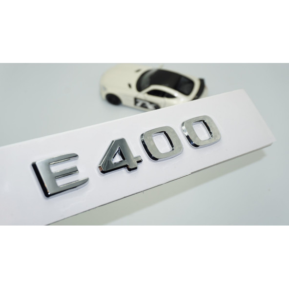 DK Tuning E400 Bagaj Krom ABS 3M 3D Yazı Logo Benz İle Uyumlu ürün görseli 1