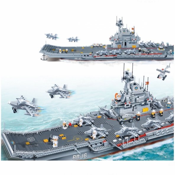PTTAVM: Lego Banbao 3016 Parça Uçak Gemisi