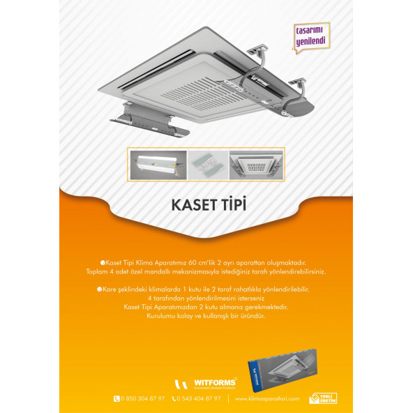 Witforms Kaset Tipi Klima Aparatı - Resim 6