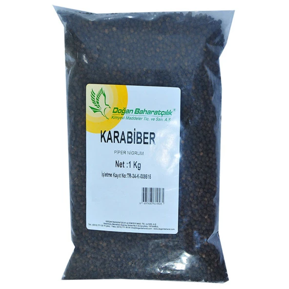 Doğan Karabiber Doğal Tane 1000 Gr Paket - Resim 6