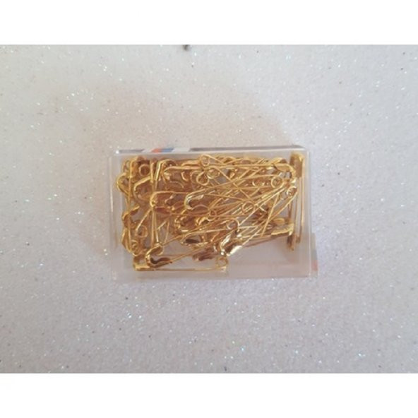 ÇATAL ÇENGELLİ İĞNE KUTUSU GOLD 40LI - Resim 4