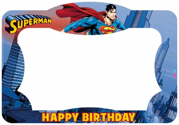 SUPERMAN ÇERÇEVE 98CM X 68CM ürün görseli 1