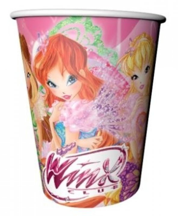 WİNX BUTTERFLİX BARDAK 8Lİ ürün görseli 1