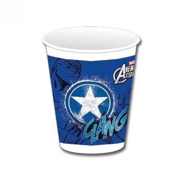 CAPTAİN AMERİCA BARDAK 8Lİ ürün görseli 1