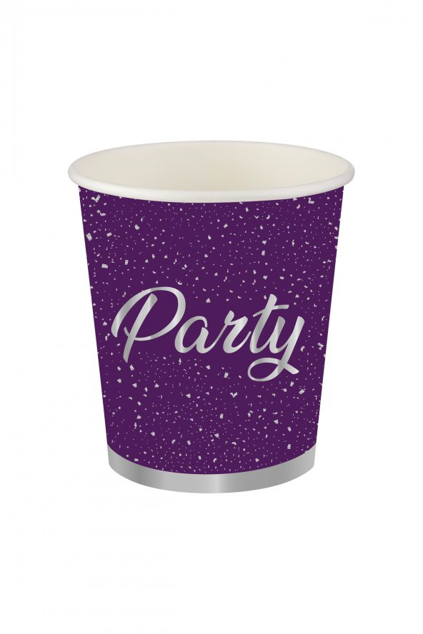 PARTY MOR BARDAK 8Lİ ürün görseli 1