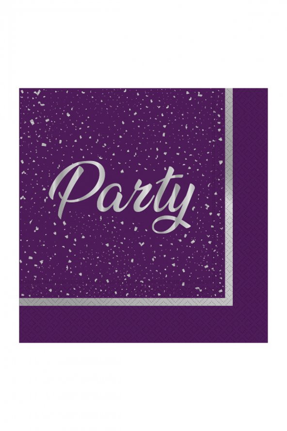 PARTY MOR PEÇETE 20Lİ ürün görseli 1