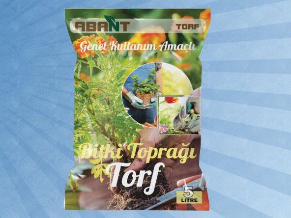TOPRAK TORF TOPRAĞI  5  LİTRELİK  PAKETTE 10 TANE ürün görseli 1