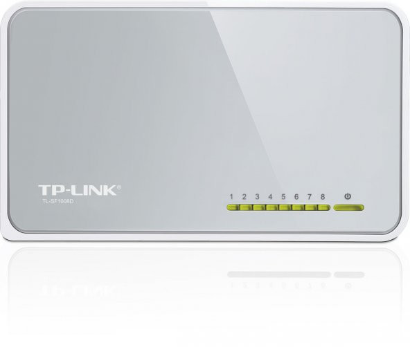 TP-LINK TL-SF1008D 8 PORT 10/100 MASAÜSTÜ SWITCH - Resim 3
