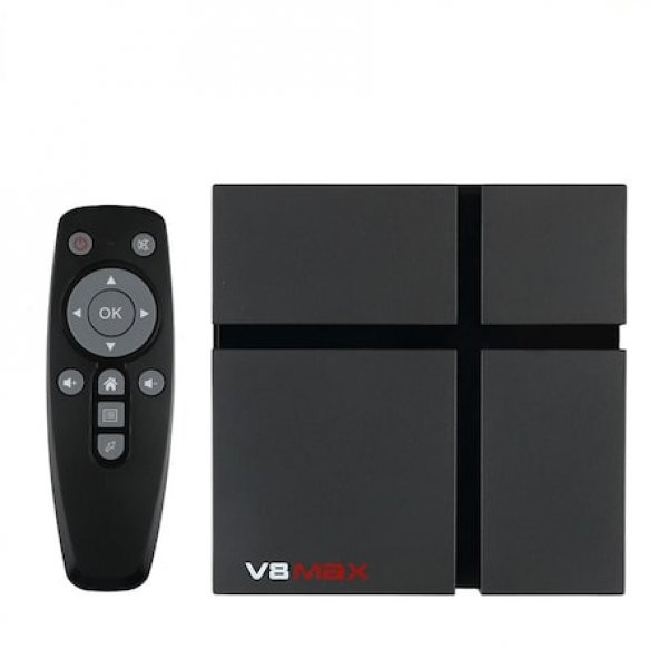 Wechip V8 Max 4G/64G Bluetooth Android TV Box - Resim 5
