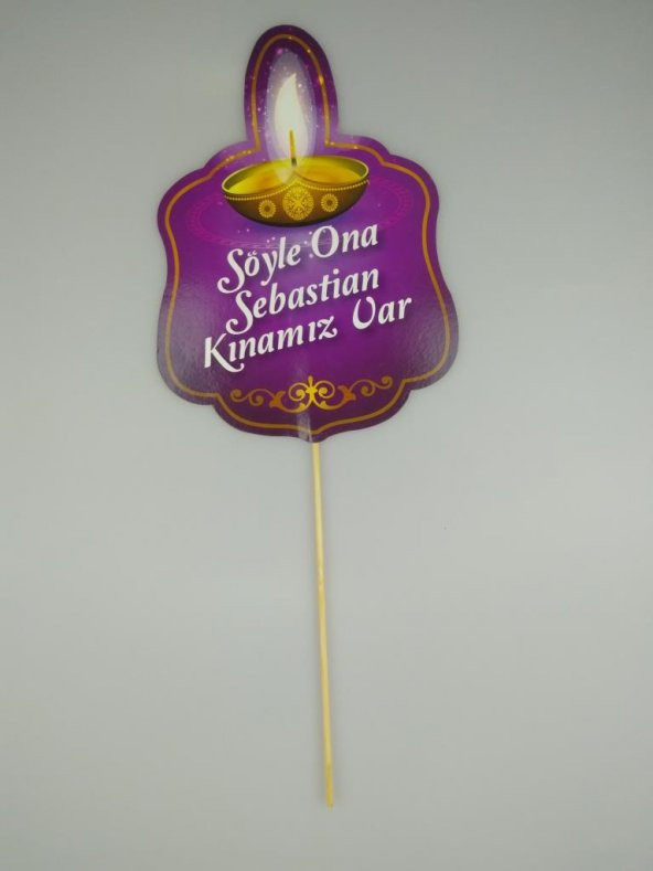 KONUŞMA BALONU SÖYLE ONA SEBASTİAN KINAMIZ VAR ürün görseli 1