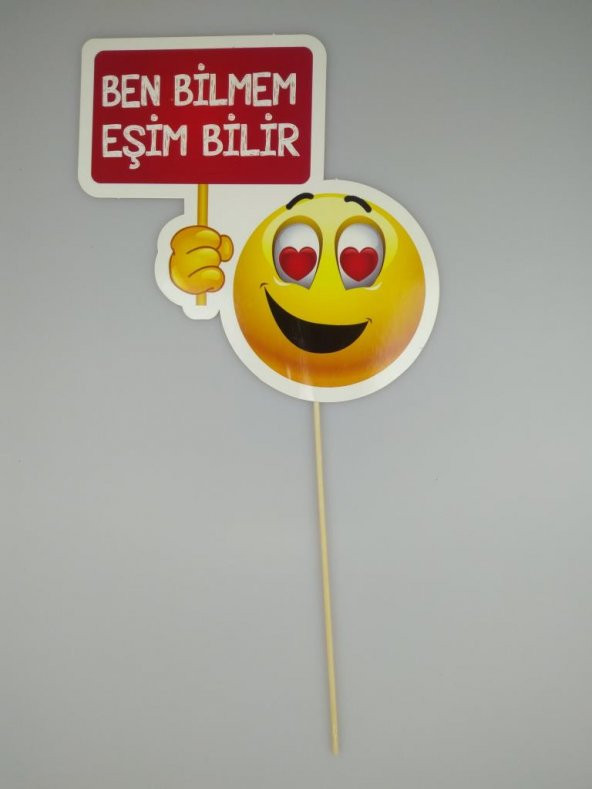 KONUŞMA BALONU BEN BİLMEM EŞİM BİLİR - Resim 3