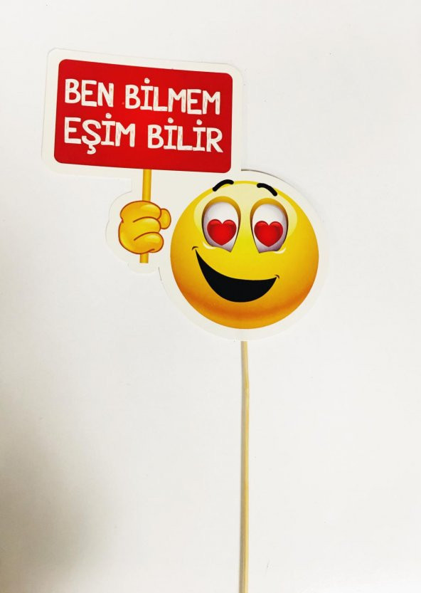 KONUŞMA BALONU BEN BİLMEM EŞİM BİLİR - Resim 4