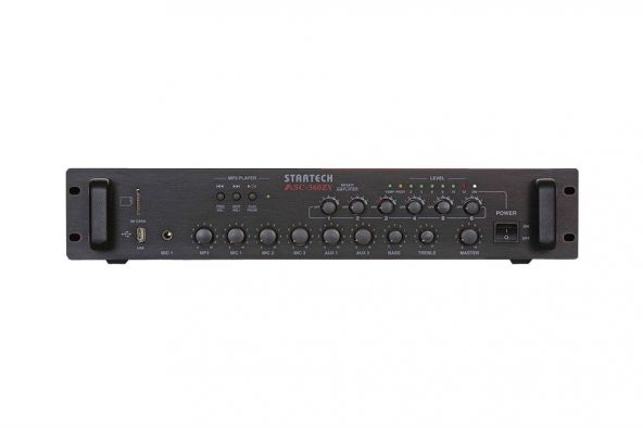 Startech ASC-360ZV Anfi Mikser 6 Bölgeli 360 Watt 100 Volt ürün görseli 1