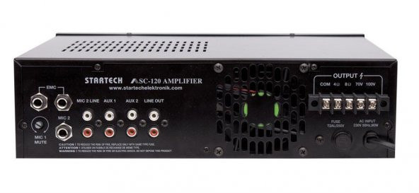 Startech ASC-120 Anfi Mikser 120 Watt 100 Volt USBSD - Resim 2